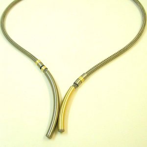 Edelstahlschmuck Collier CZC580082692G